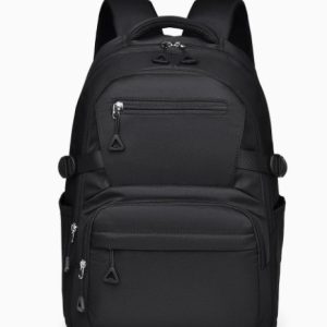 Sac a dos classique multi-poches noir